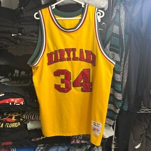 Maryland Terrapins Len Bias All American Classics Jersey 1985-86